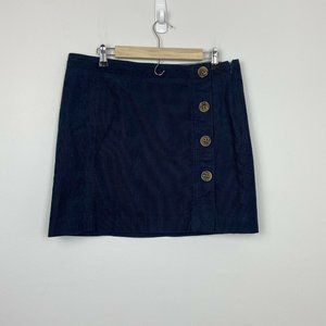 Vineyard Vines Navy Blue Corduroy Skirt